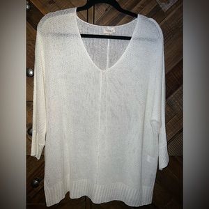 Crochet/Knit Thin See Through Sweater